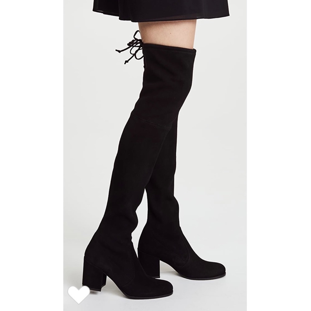 Stuart Weitzman Tieland Suede Over the Knee Gigi Hadid Boots